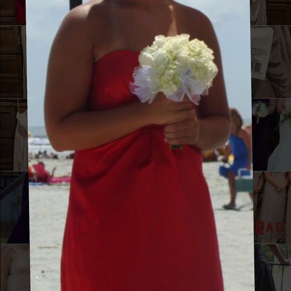 Red dress - Picture 5 of 6